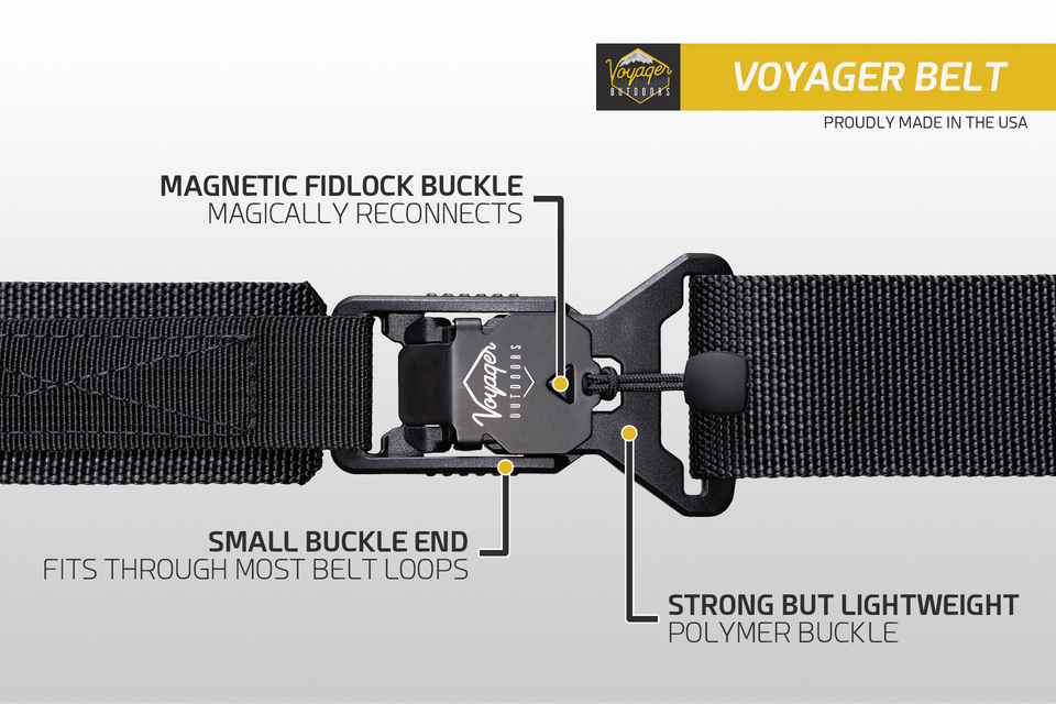 specs of the voyager hiking belt
